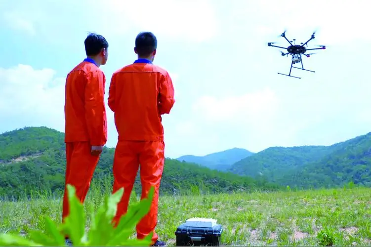 招远无人机倾斜摄影巡检拍摄